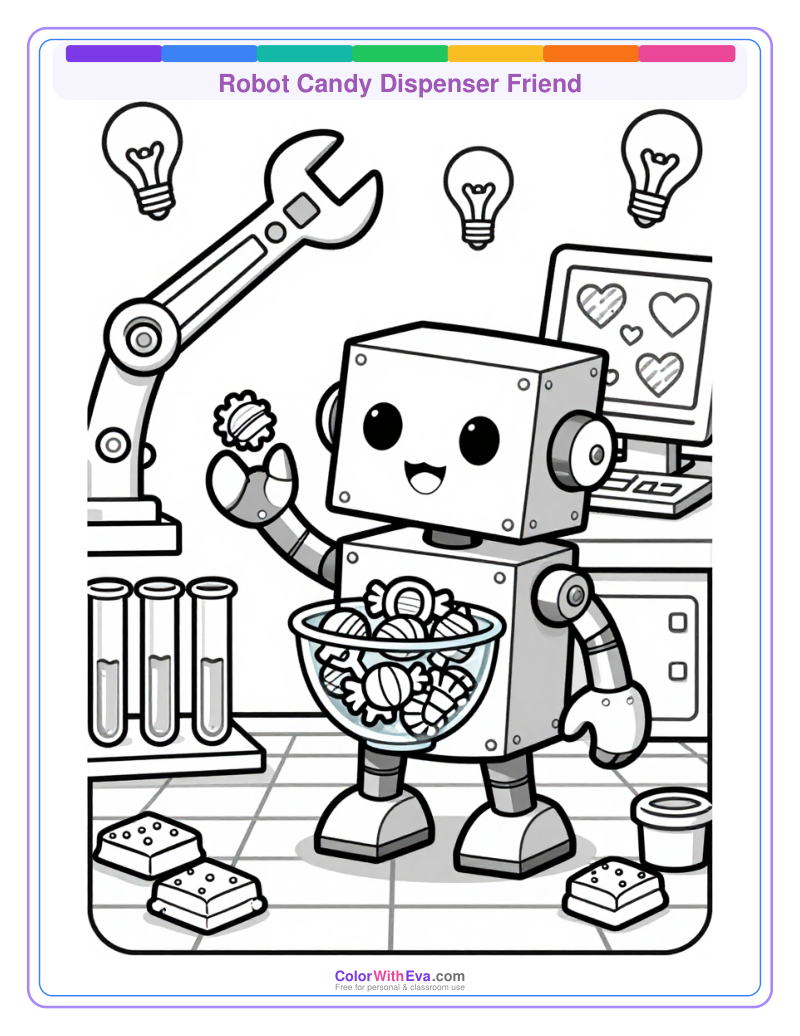 Robot Candy Dispenser Friend thumbnail