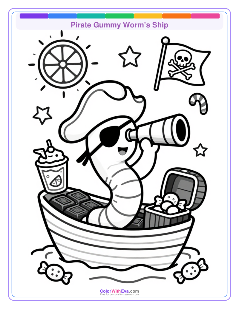 Pirate Gummy Worm’s Ship thumbnail