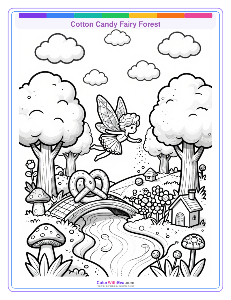 Cotton Candy Fairy Forest thumbnail