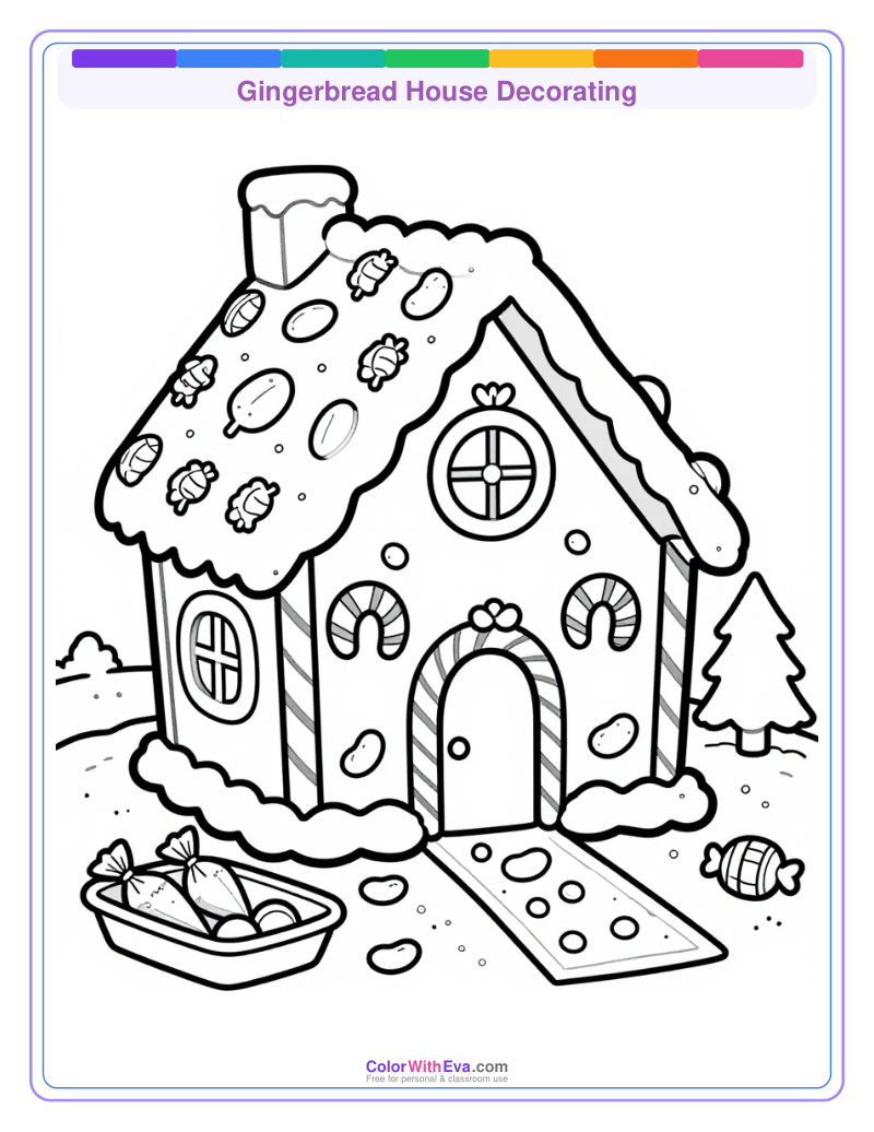 Gingerbread House Decorating preview