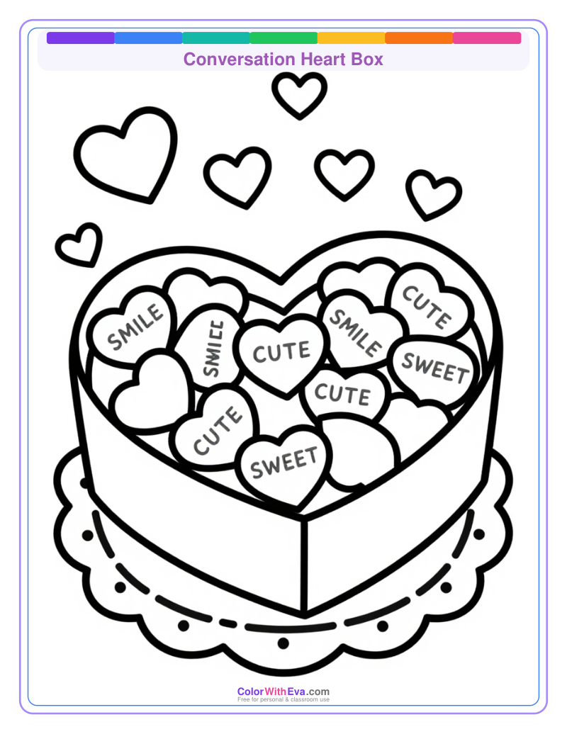Conversation Heart Box preview