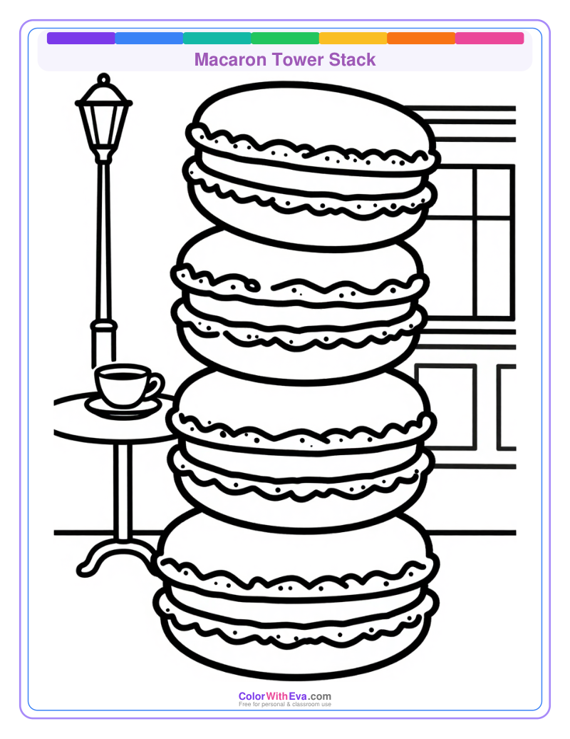 Macaron Tower Stack preview