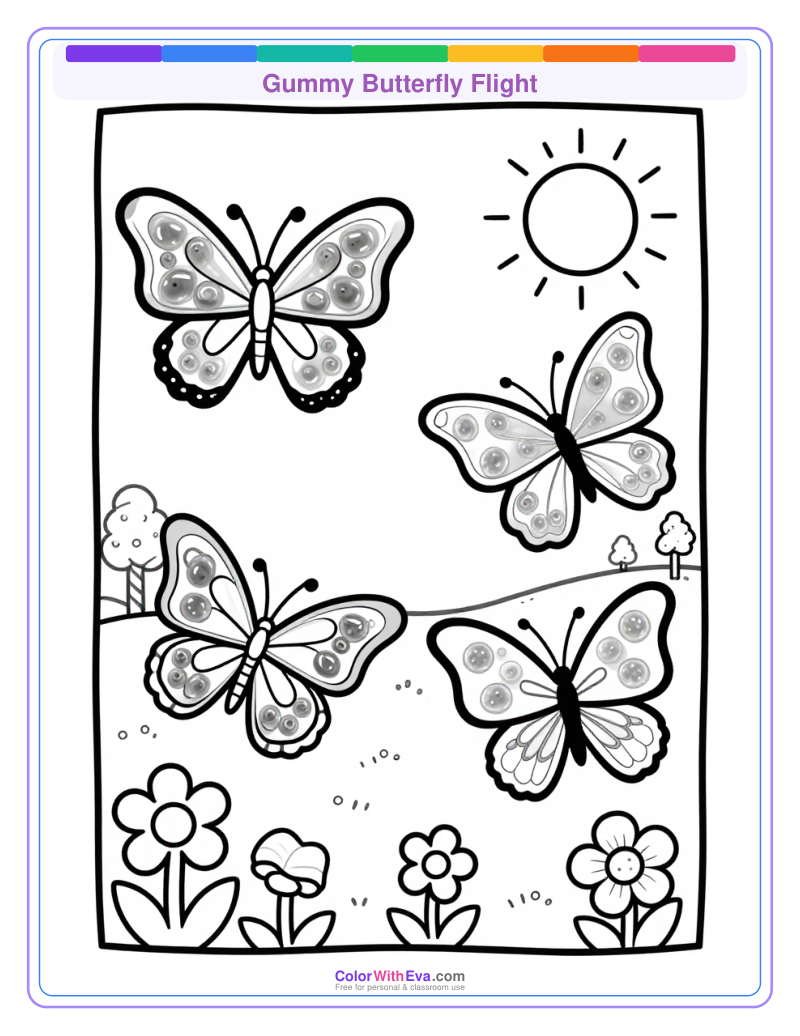 Gummy Butterfly Flight preview