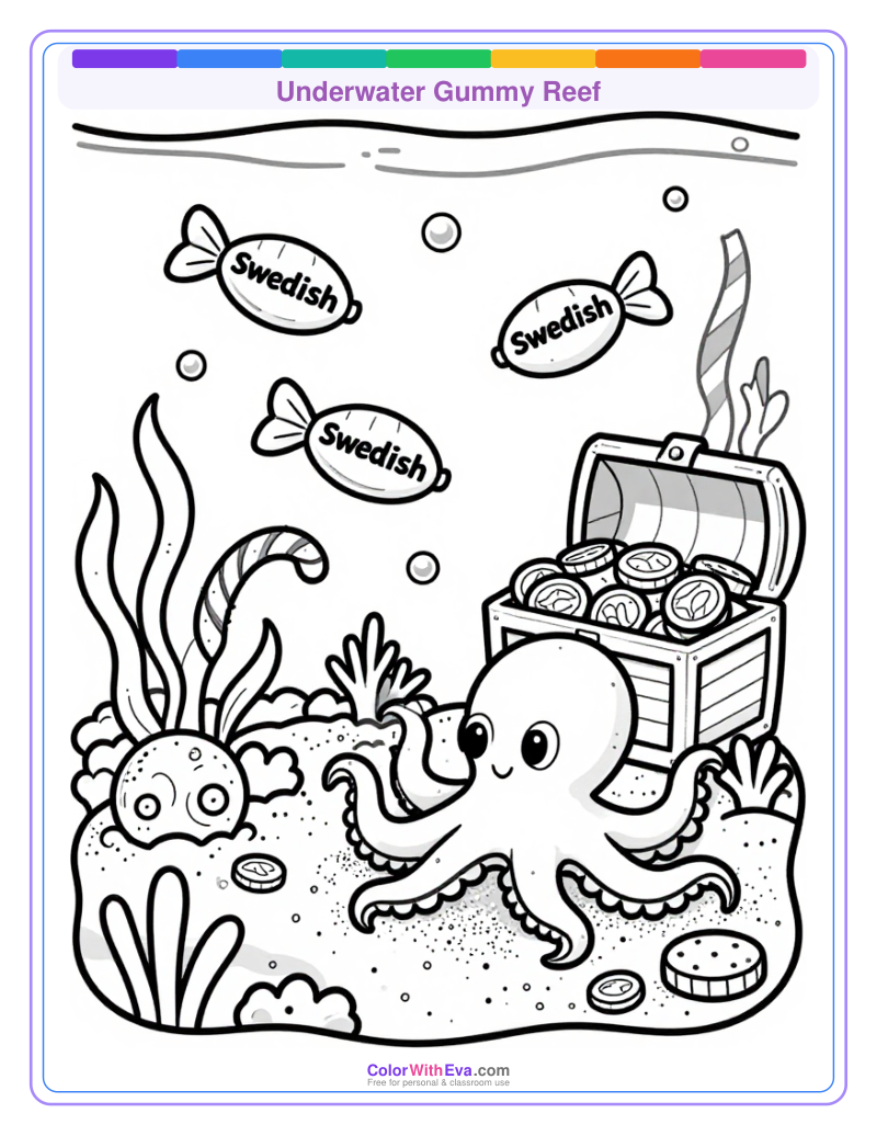 Underwater Gummy Reef preview