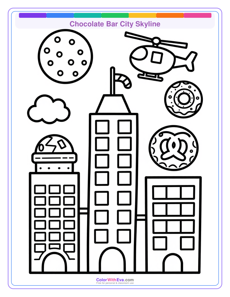 Chocolate Bar City Skyline thumbnail