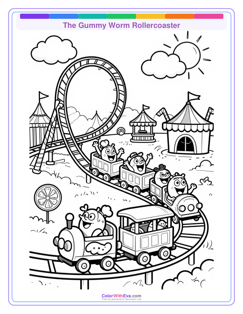 The Gummy Worm Rollercoaster thumbnail