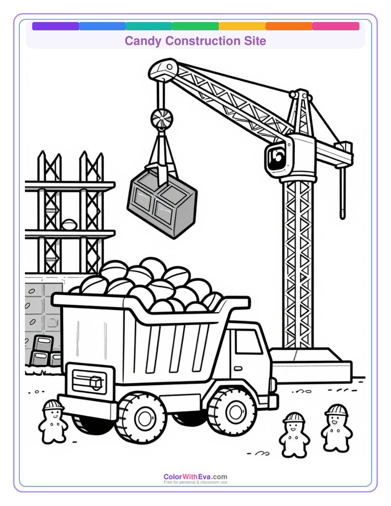 Candy Construction Site preview