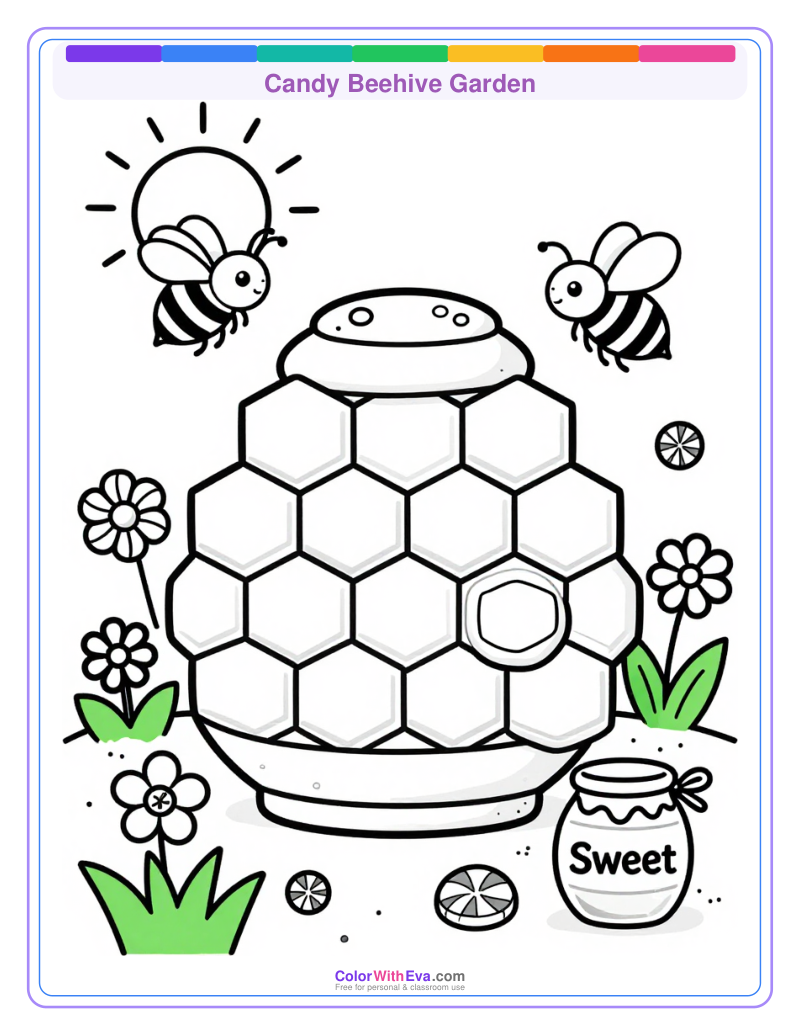 Candy Beehive Garden preview