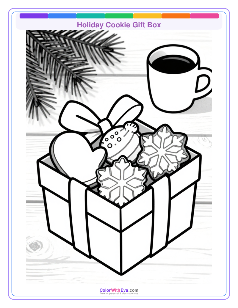 Holiday Cookie Gift Box preview