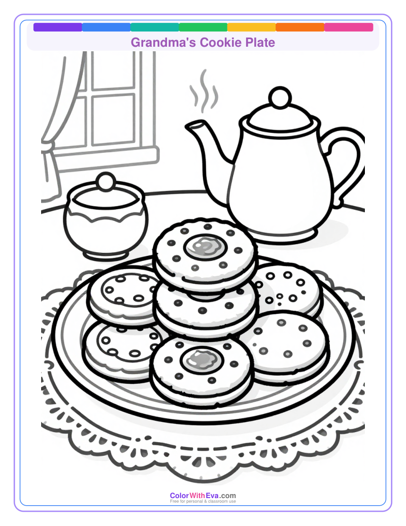 Grandma's Cookie Plate preview