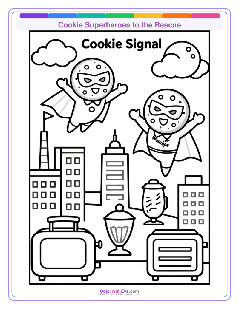 Cookie Superheroes to the Rescue thumbnail