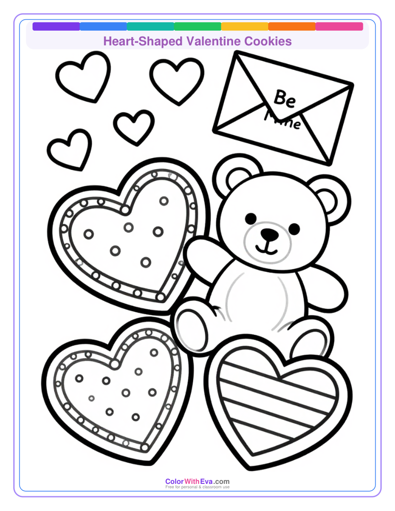 Heart-Shaped Valentine Cookies preview