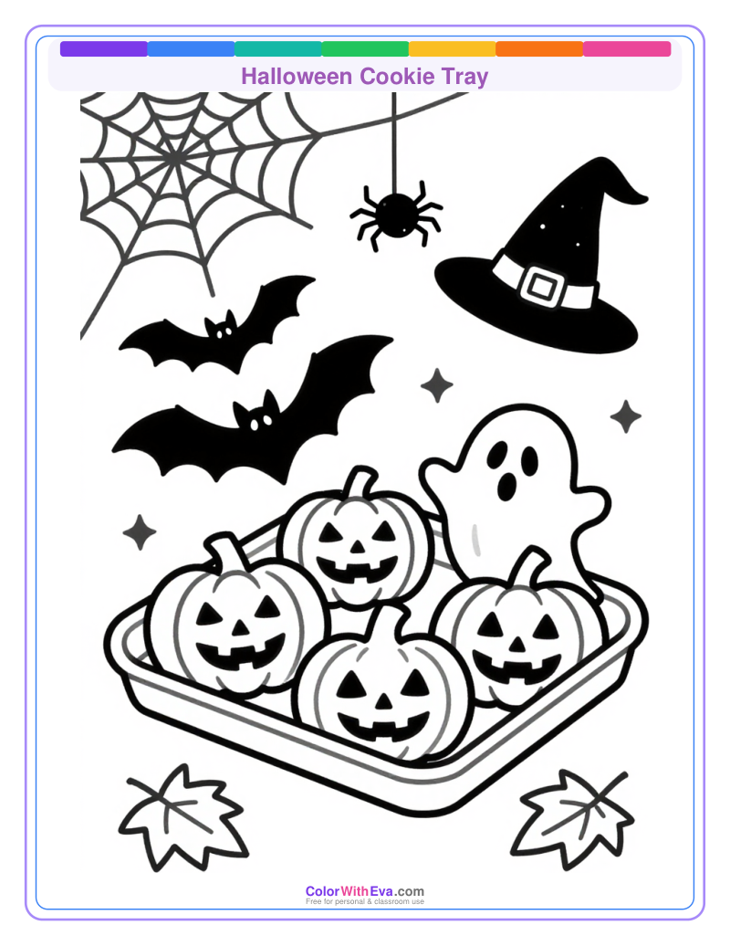 Halloween Cookie Tray preview