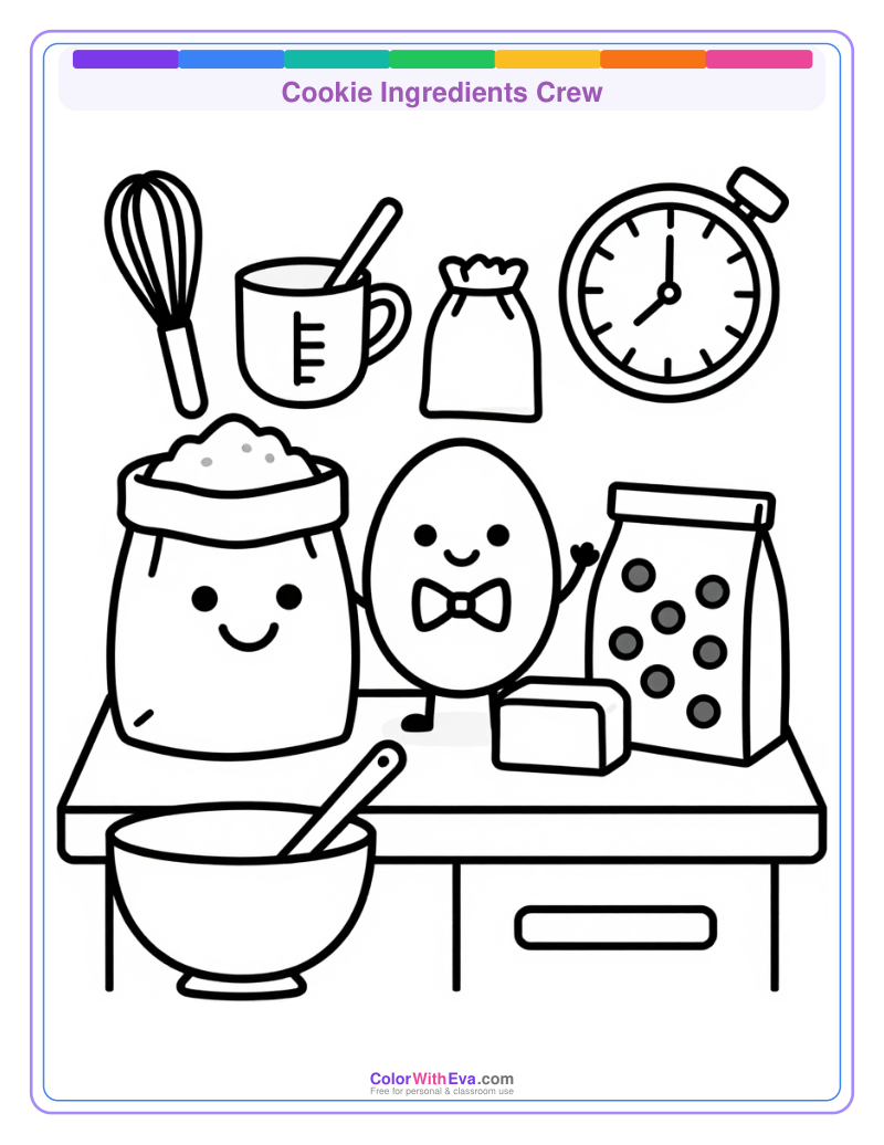 Cookie Ingredients Crew preview