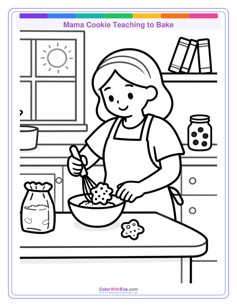 Mama Cookie Teaching to Bake thumbnail