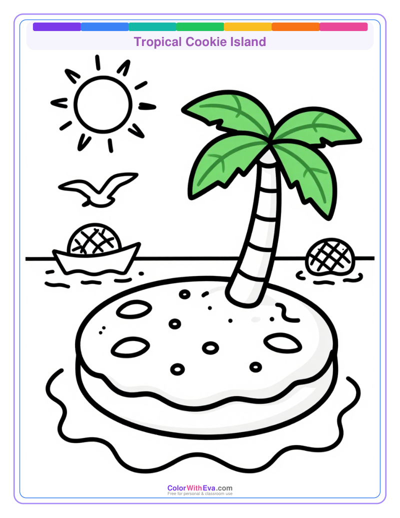 Tropical Cookie Island preview