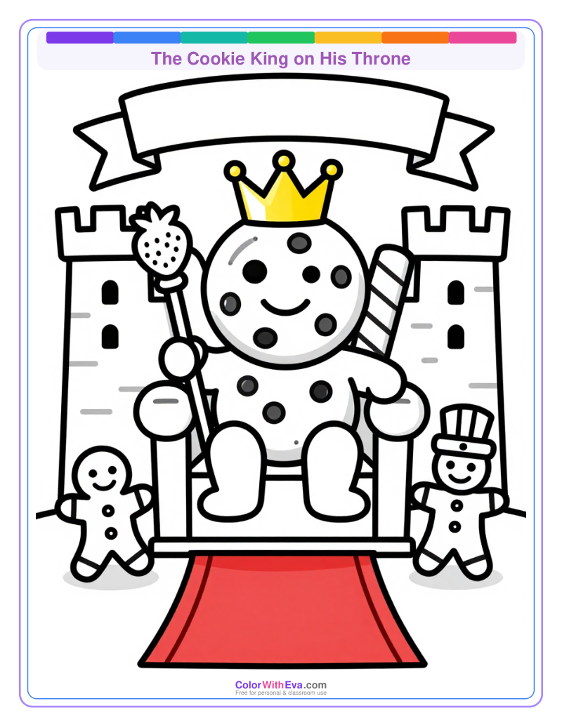 The Cookie King on His Throne preview