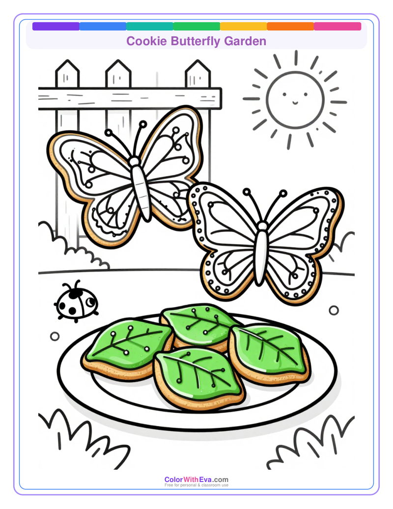 Cookie Butterfly Garden preview