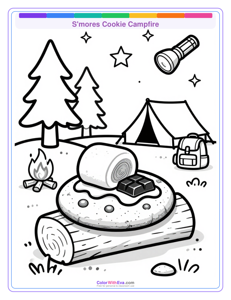 S'mores Cookie Campfire preview