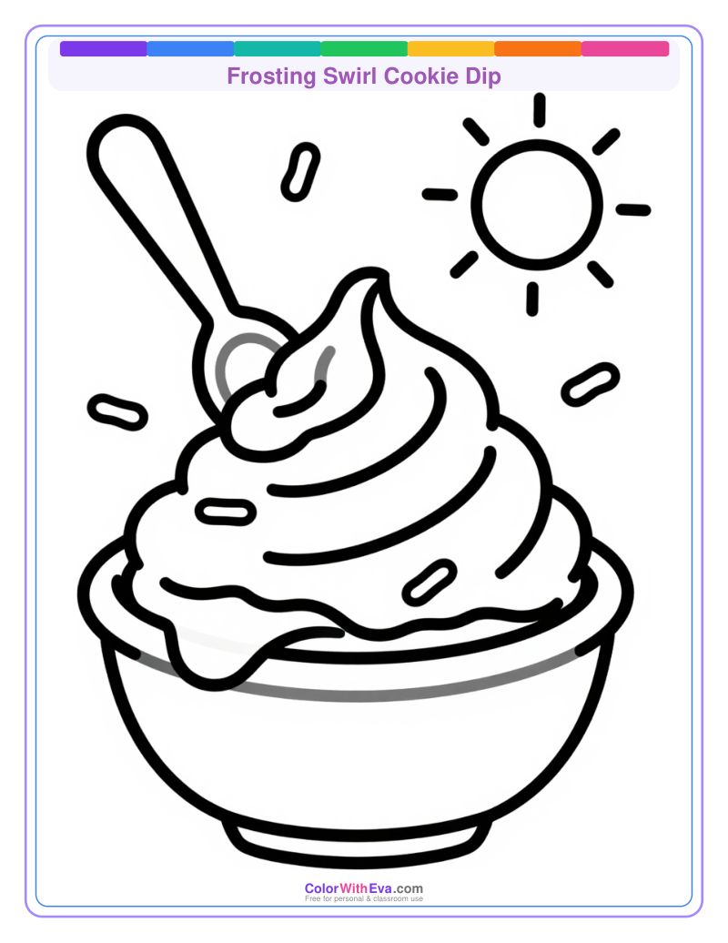 Frosting Swirl Cookie Dip preview