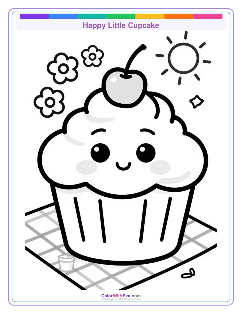 Happy Little Cupcake preview