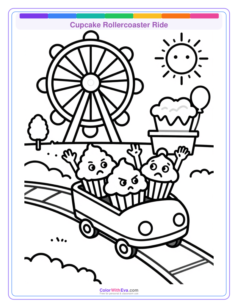 Cupcake Rollercoaster Ride thumbnail