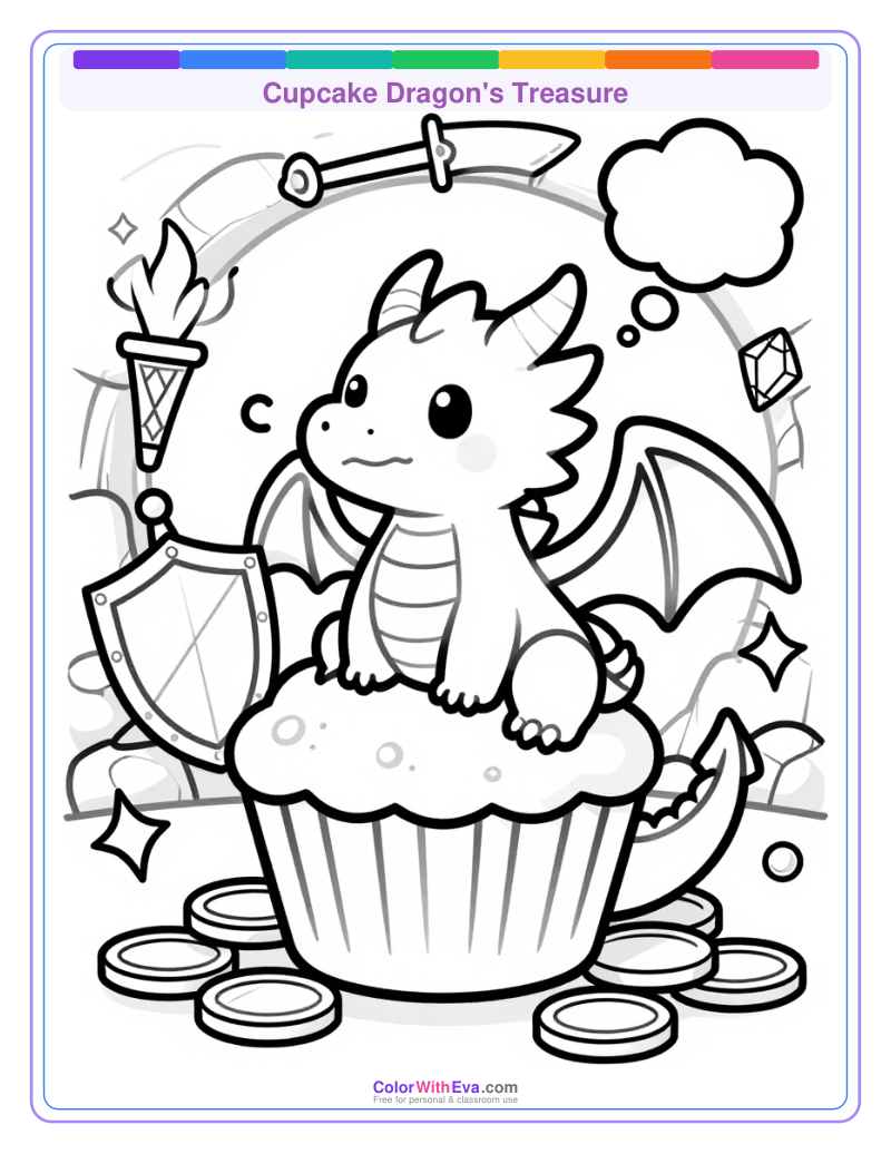 Cupcake Dragon's Treasure thumbnail