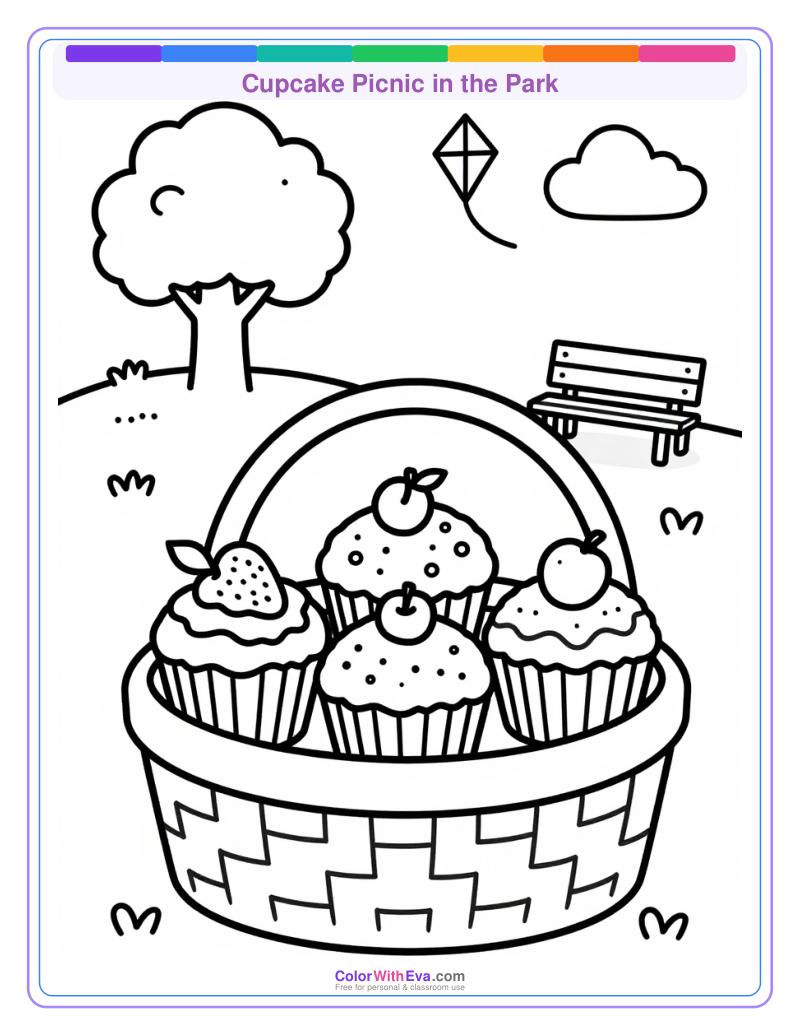 Cupcake Picnic in the Park preview