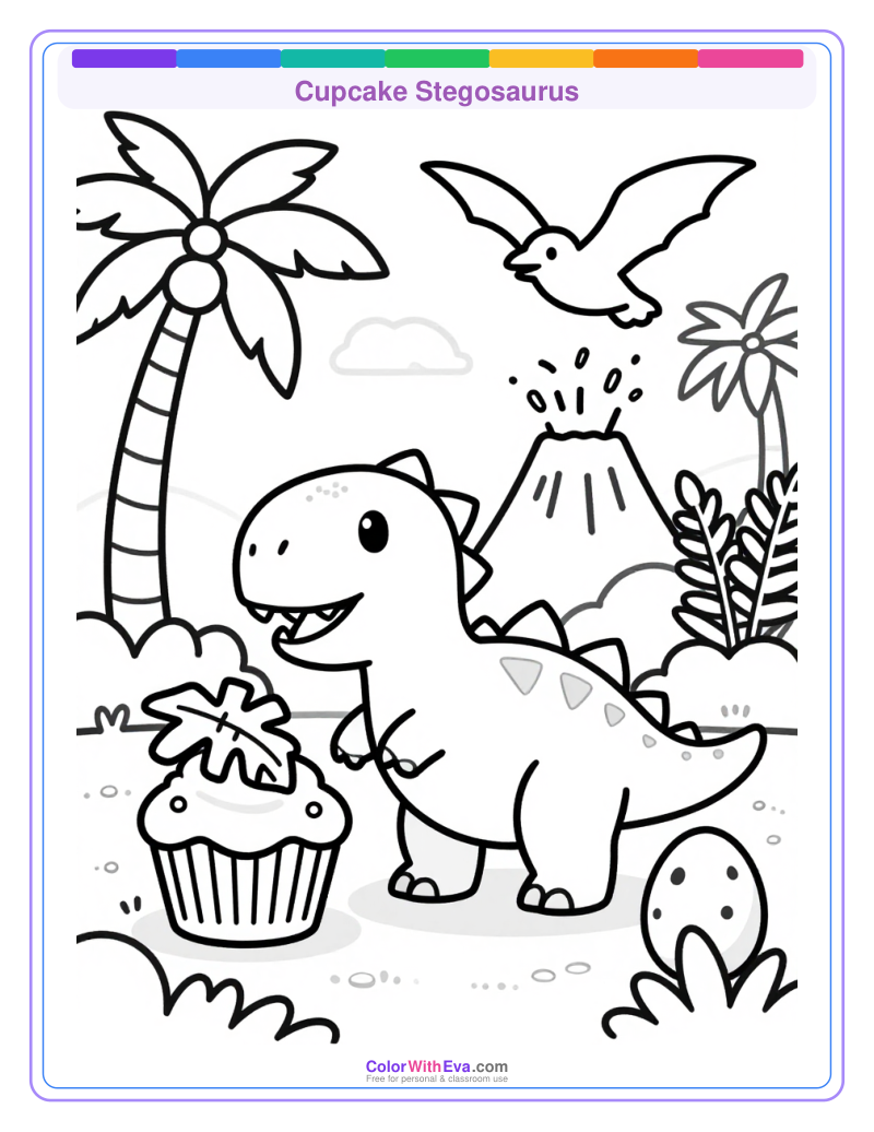Cupcake Stegosaurus thumbnail