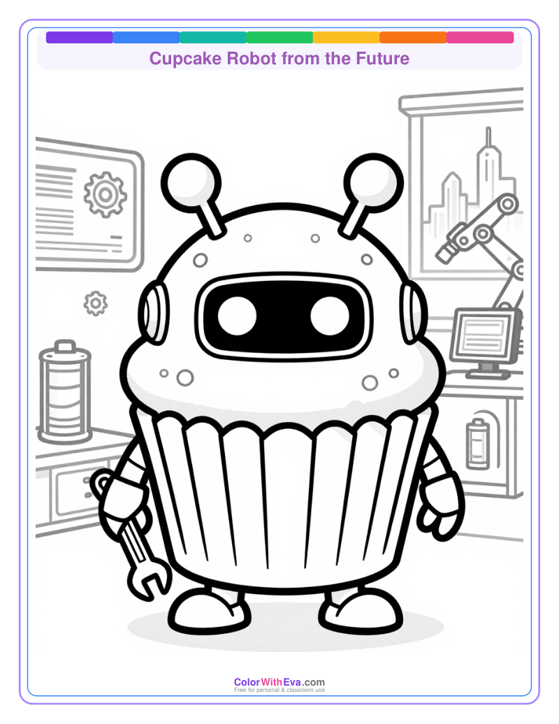 Cupcake Robot from the Future thumbnail