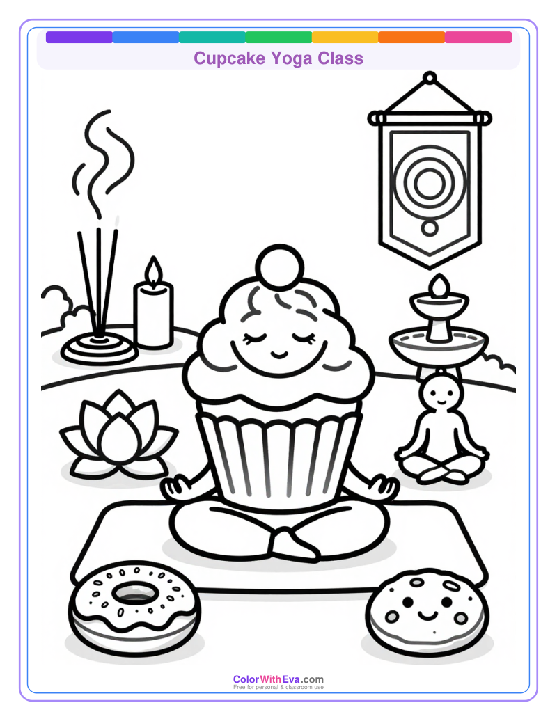 Cupcake Yoga Class thumbnail