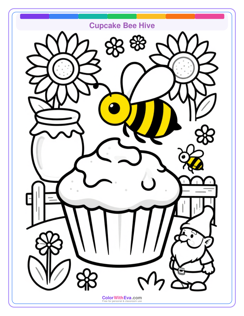 Cupcake Bee Hive thumbnail