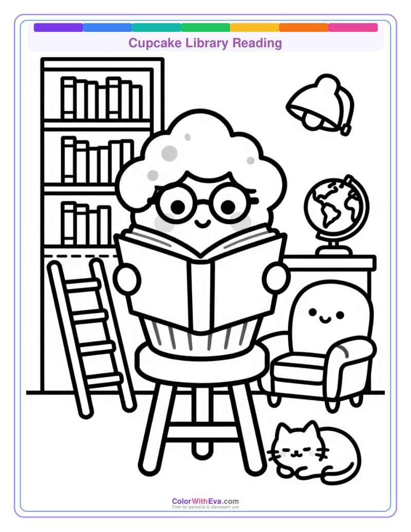 Cupcake Library Reading thumbnail