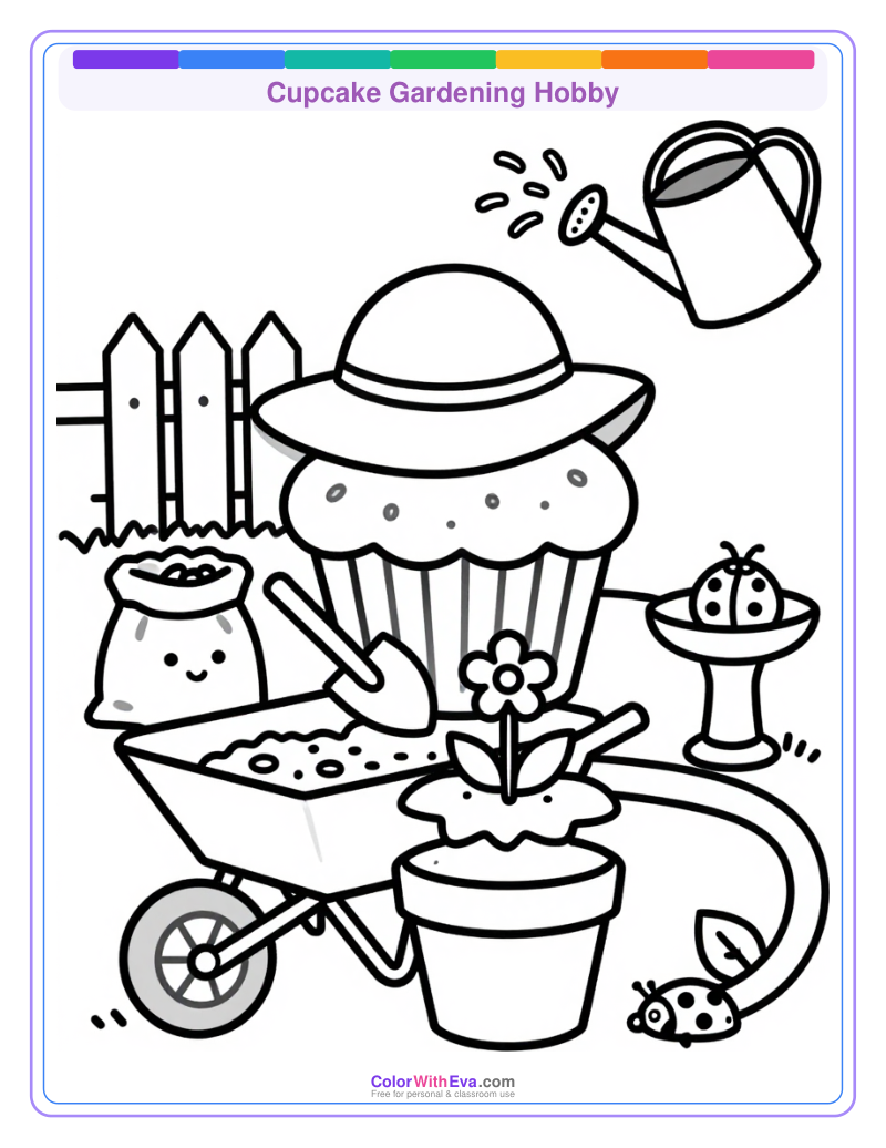 Cupcake Gardening Hobby thumbnail
