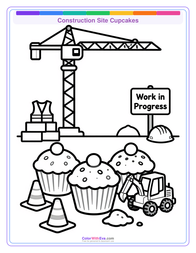 Construction Site Cupcakes preview