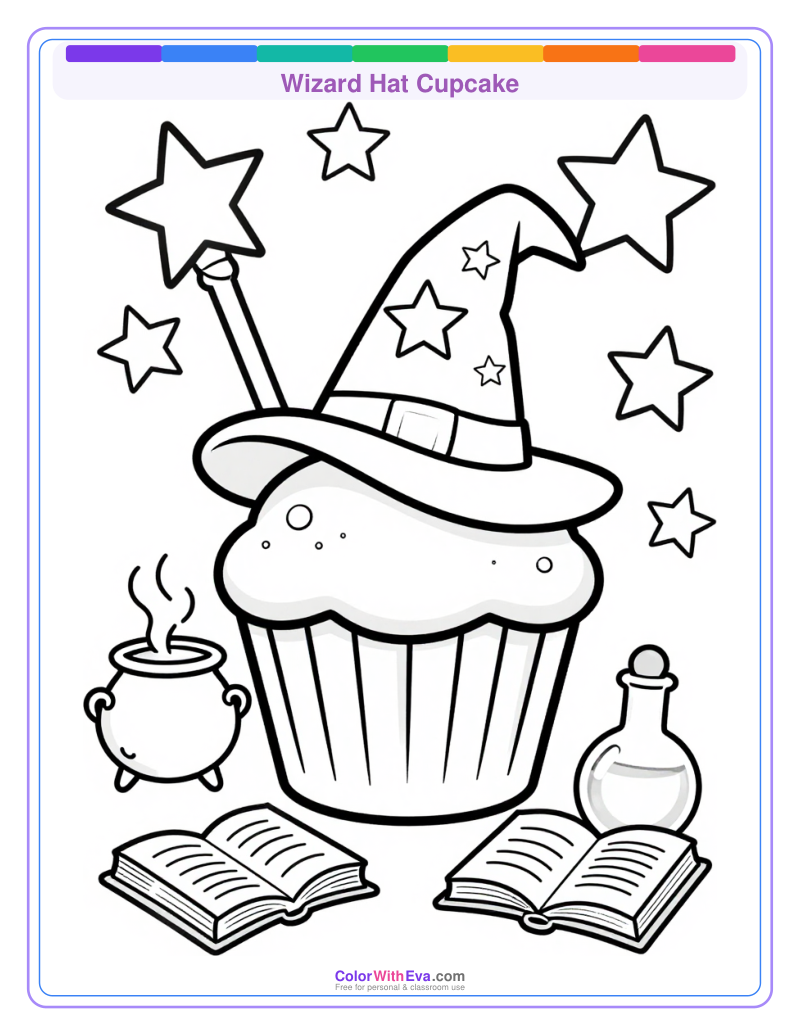 Wizard Hat Cupcake preview