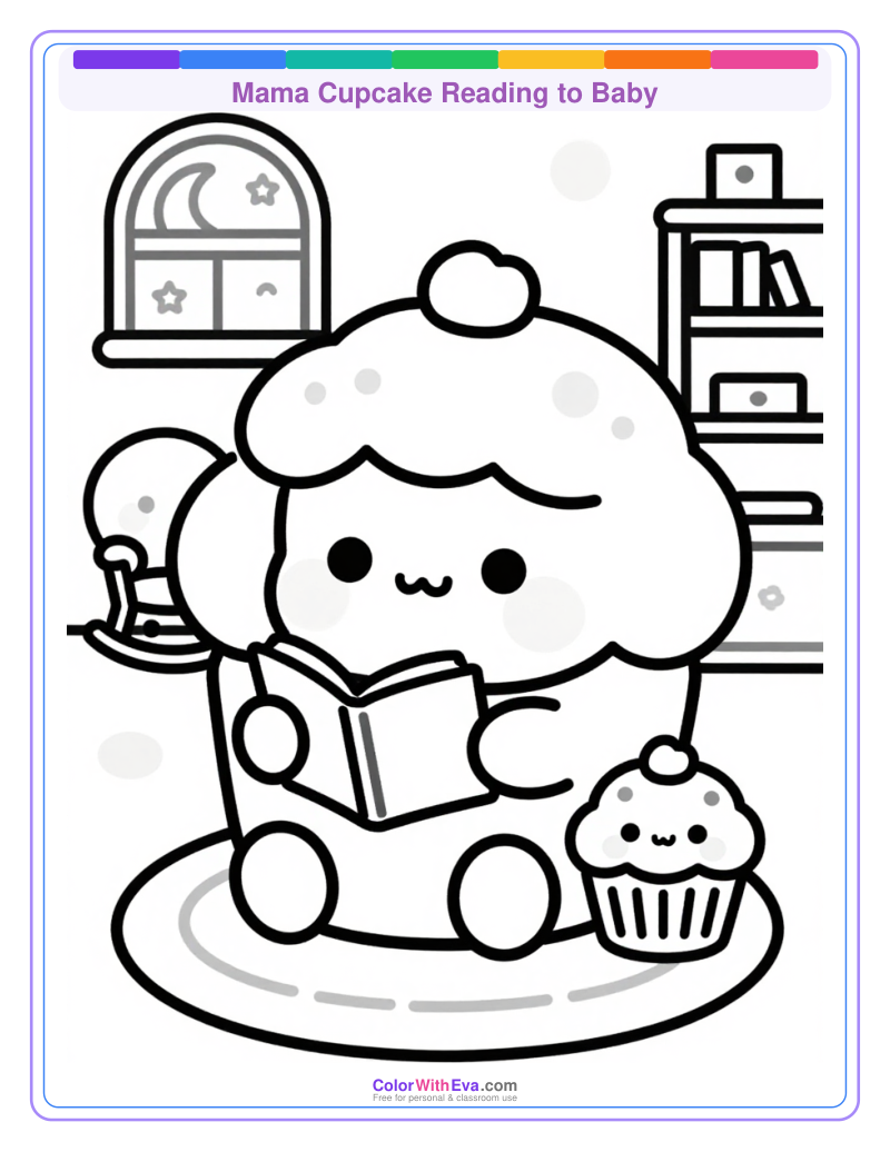 Mama Cupcake Reading to Baby thumbnail