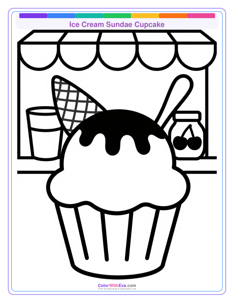 Ice Cream Sundae Cupcake preview