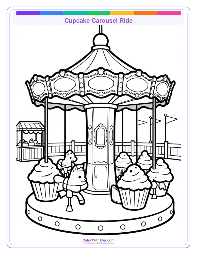Cupcake Carousel Ride preview