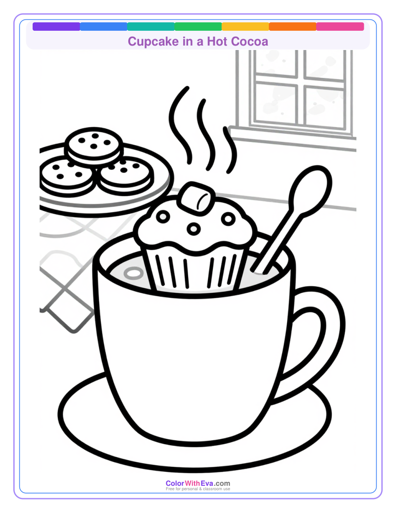 Cupcake in a Hot Cocoa preview