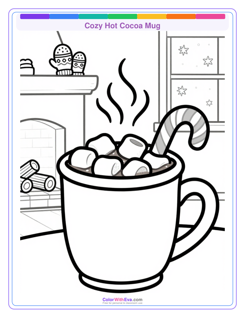 Cozy Hot Cocoa Mug preview