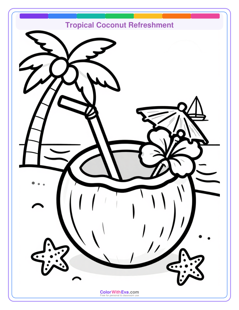 Tropical Coconut Refreshment preview