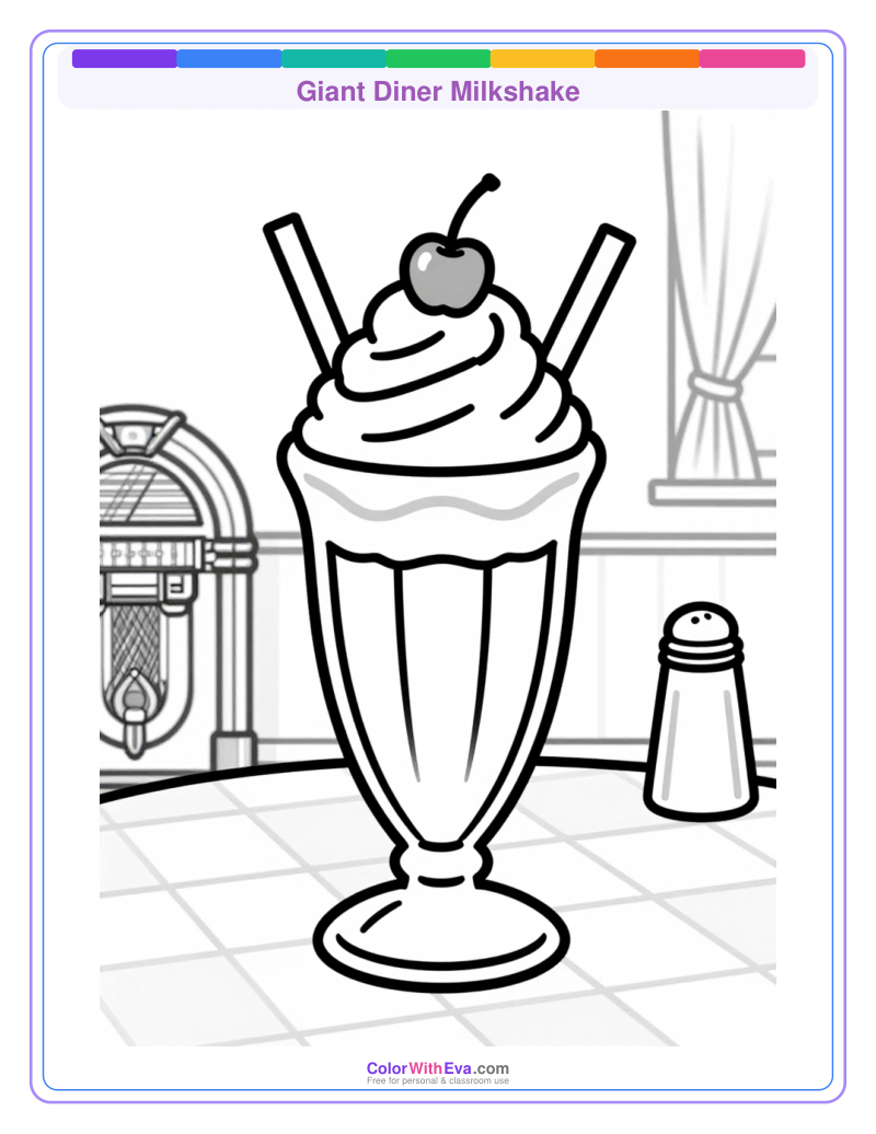 Giant Diner Milkshake preview