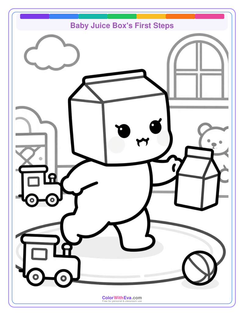 Baby Juice Box's First Steps thumbnail