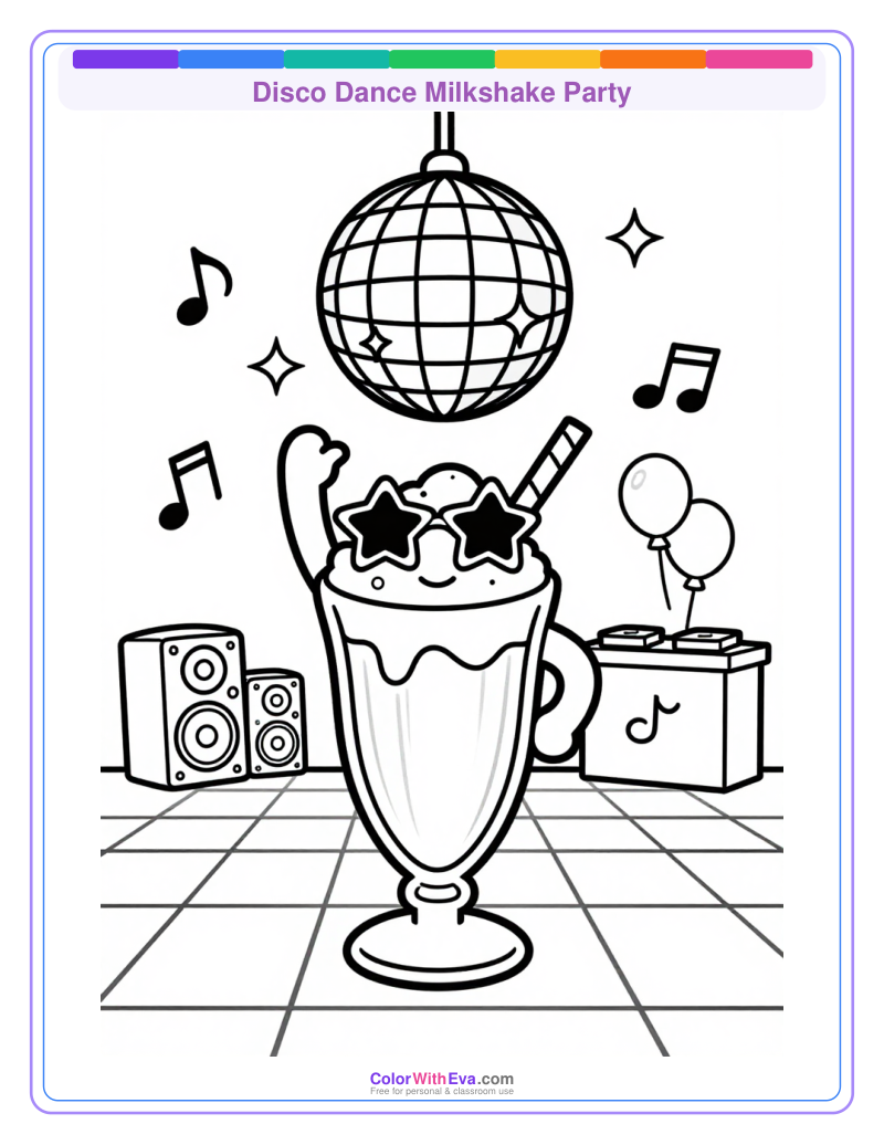 Disco Dance Milkshake Party thumbnail