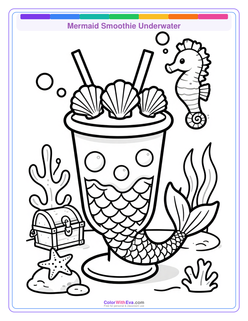 Mermaid Smoothie Underwater thumbnail
