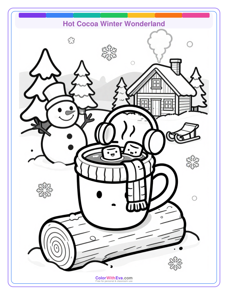 Hot Cocoa Winter Wonderland thumbnail