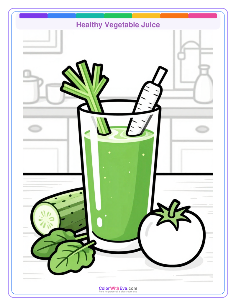 Healthy Vegetable Juice preview