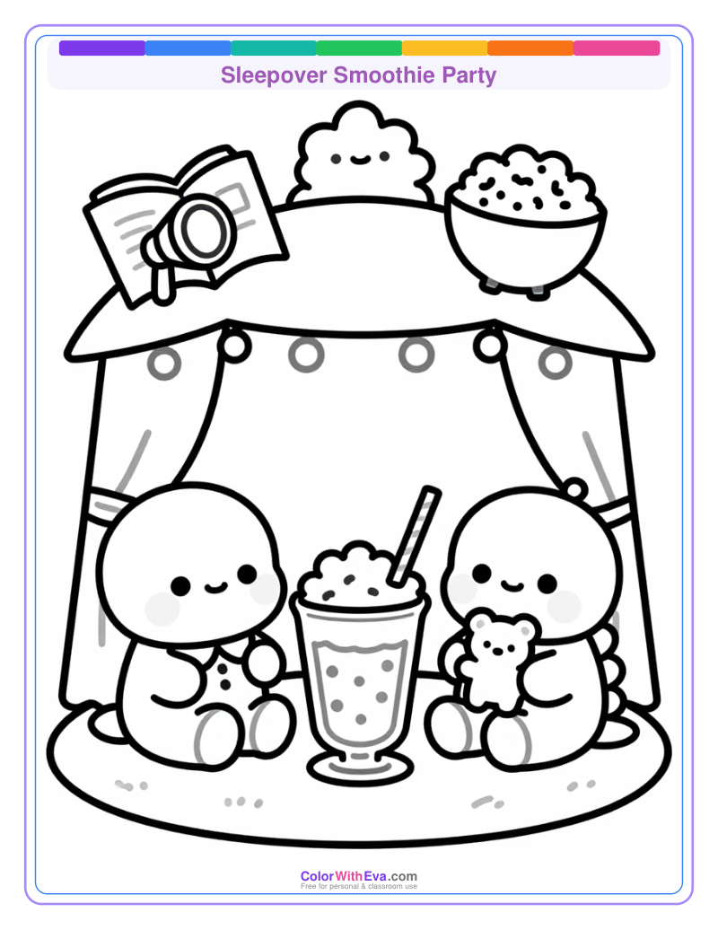 Sleepover Smoothie Party thumbnail