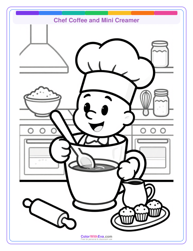 Chef Coffee and Mini Creamer thumbnail